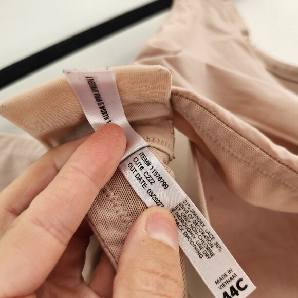 Torrid Curves Perfect T-Shirt Push Up Bra Beige Comfort Padded Adjustable 44C - Picture 6 of 7